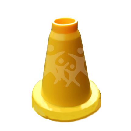 קונוס רך -צהוב 9 אינץ